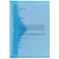 Dossier de documents office depot pp 180g m2 a4 33,5x23,5cm capuchon bleu. Bouton poussoir de 100 feuilles