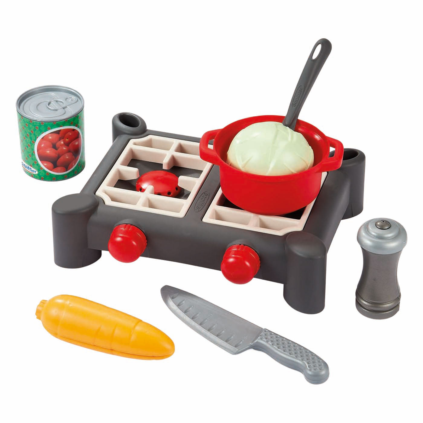 Poêle de chef 100% Ecoiffier - 14 pcs.