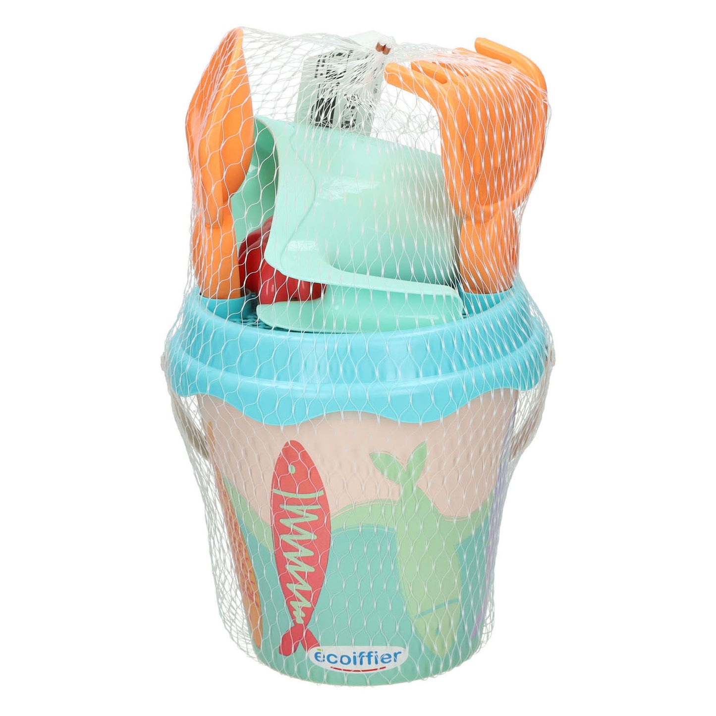 Seau à sable Ecoiffier sardine - 17cm 6pcs.