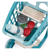 Caddie rempli de poupée Ecoiffier vert azur - 8 pièces.