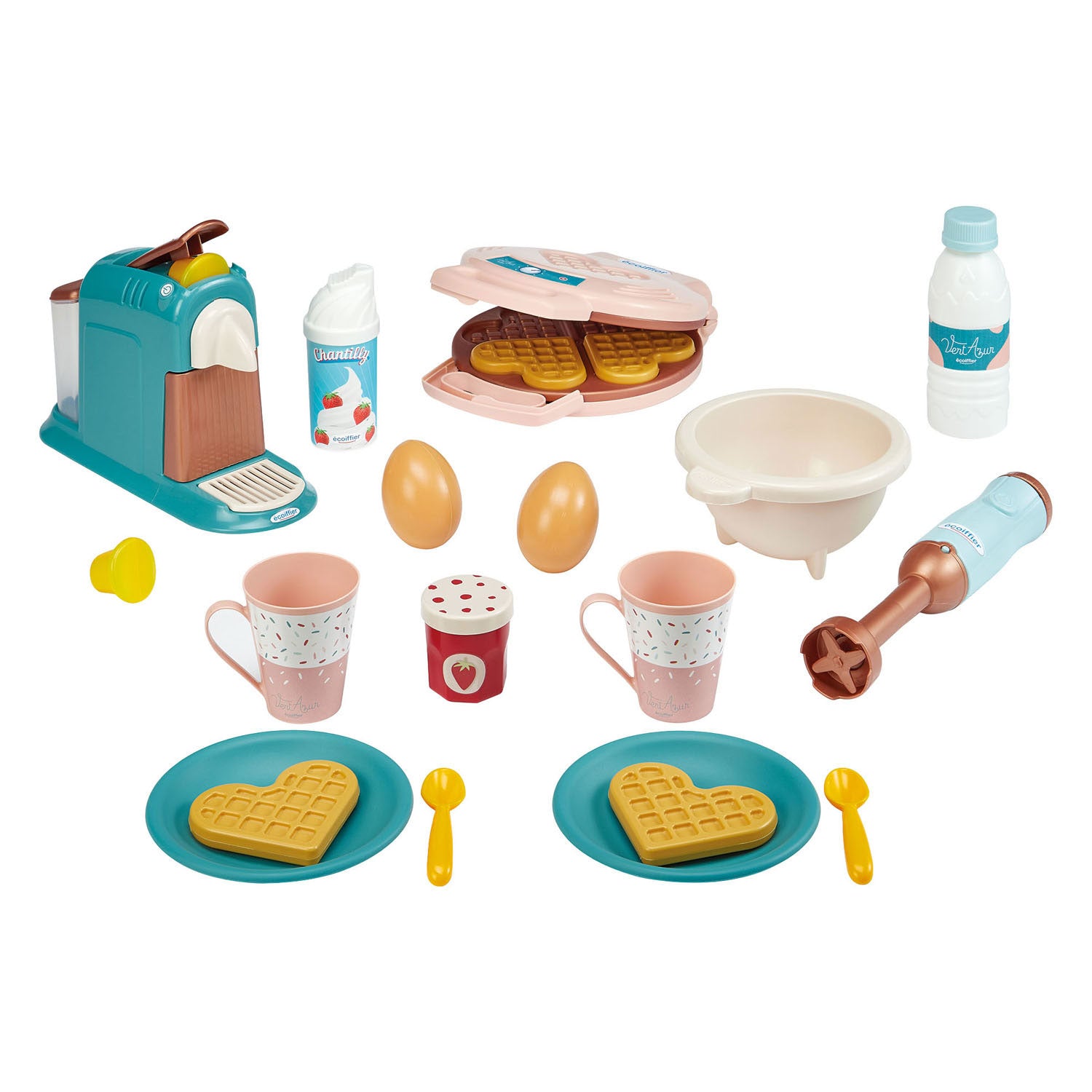 Coffret 3en1 Ecoiffier l'heure du café - 21 pcs.