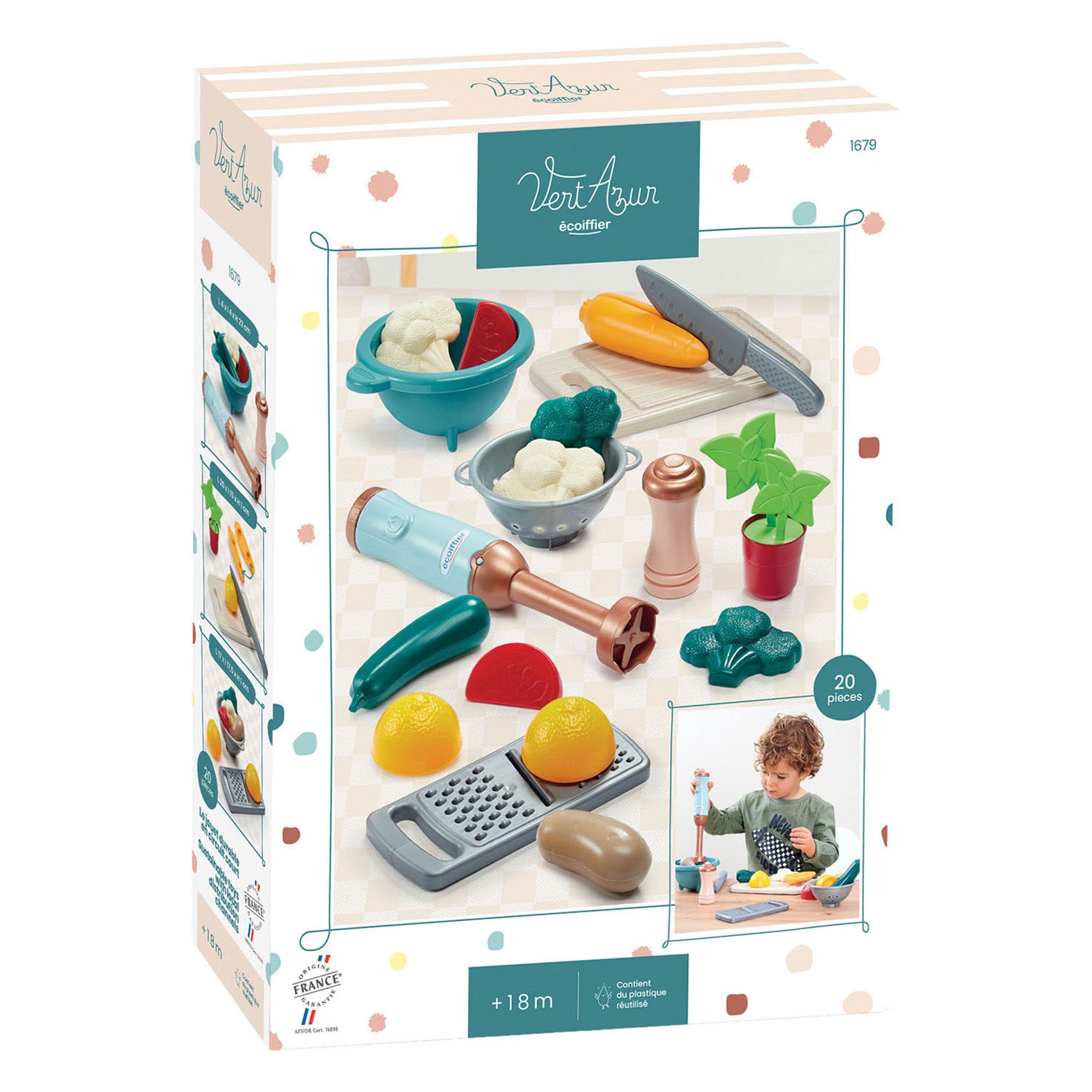Ensemble à soupe Ecoiffier - 20 pcs.