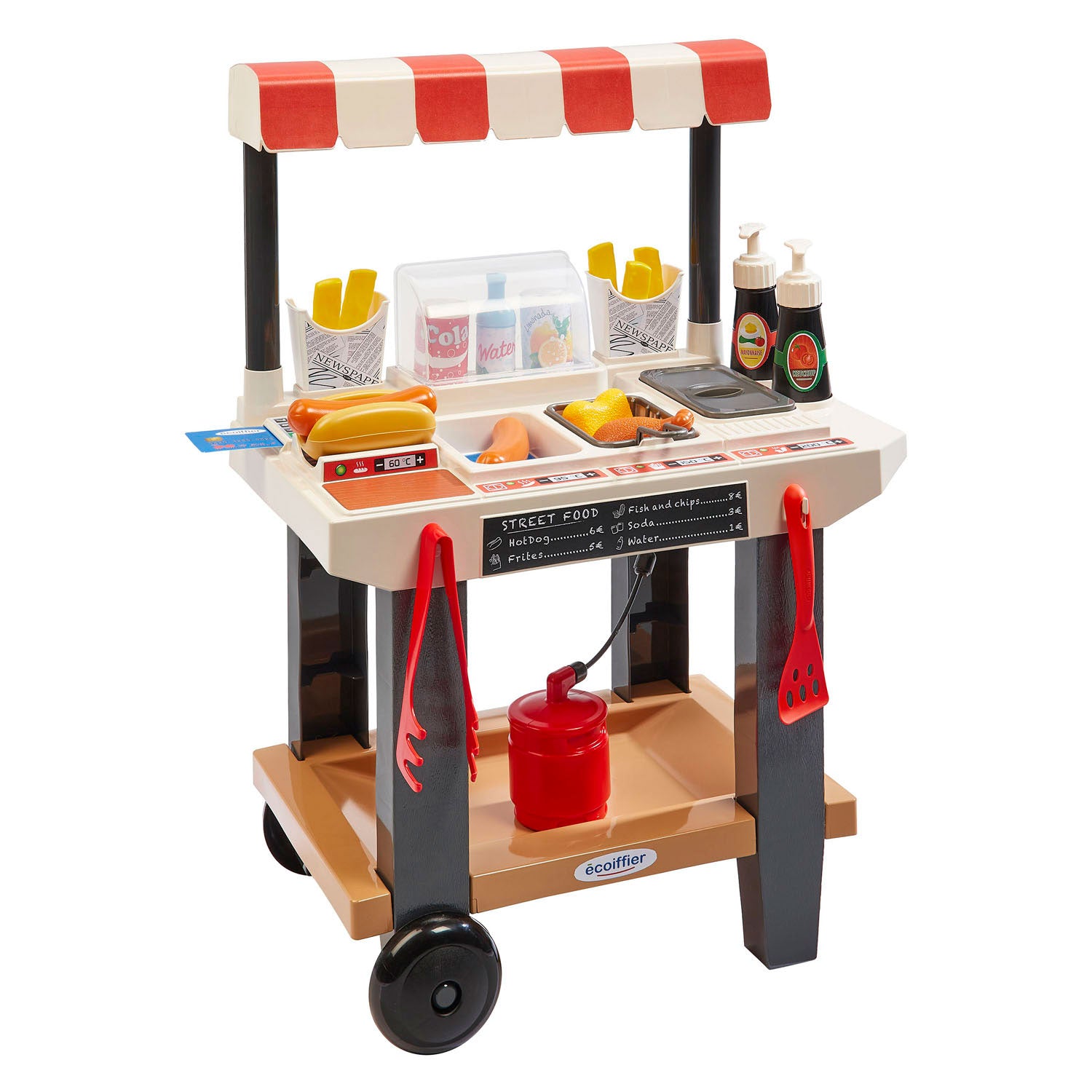 Stand de restauration de rue Ecoiffier - 25pcs.