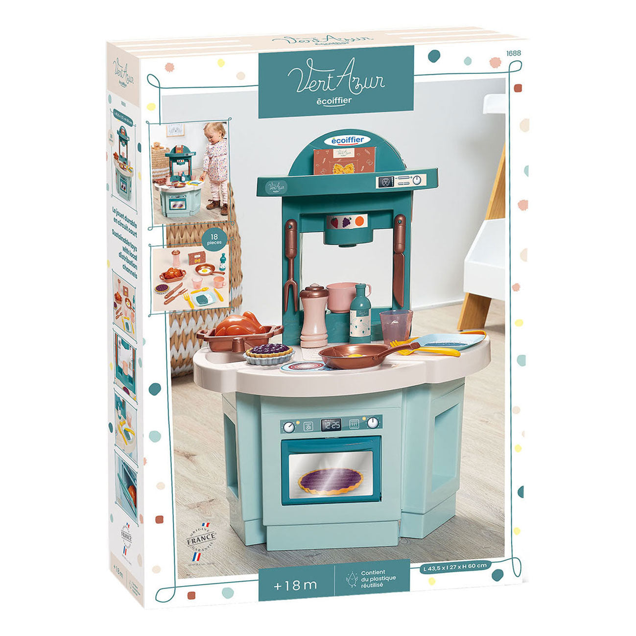 Ecoiffier ma première cuisine - 18 pcs.