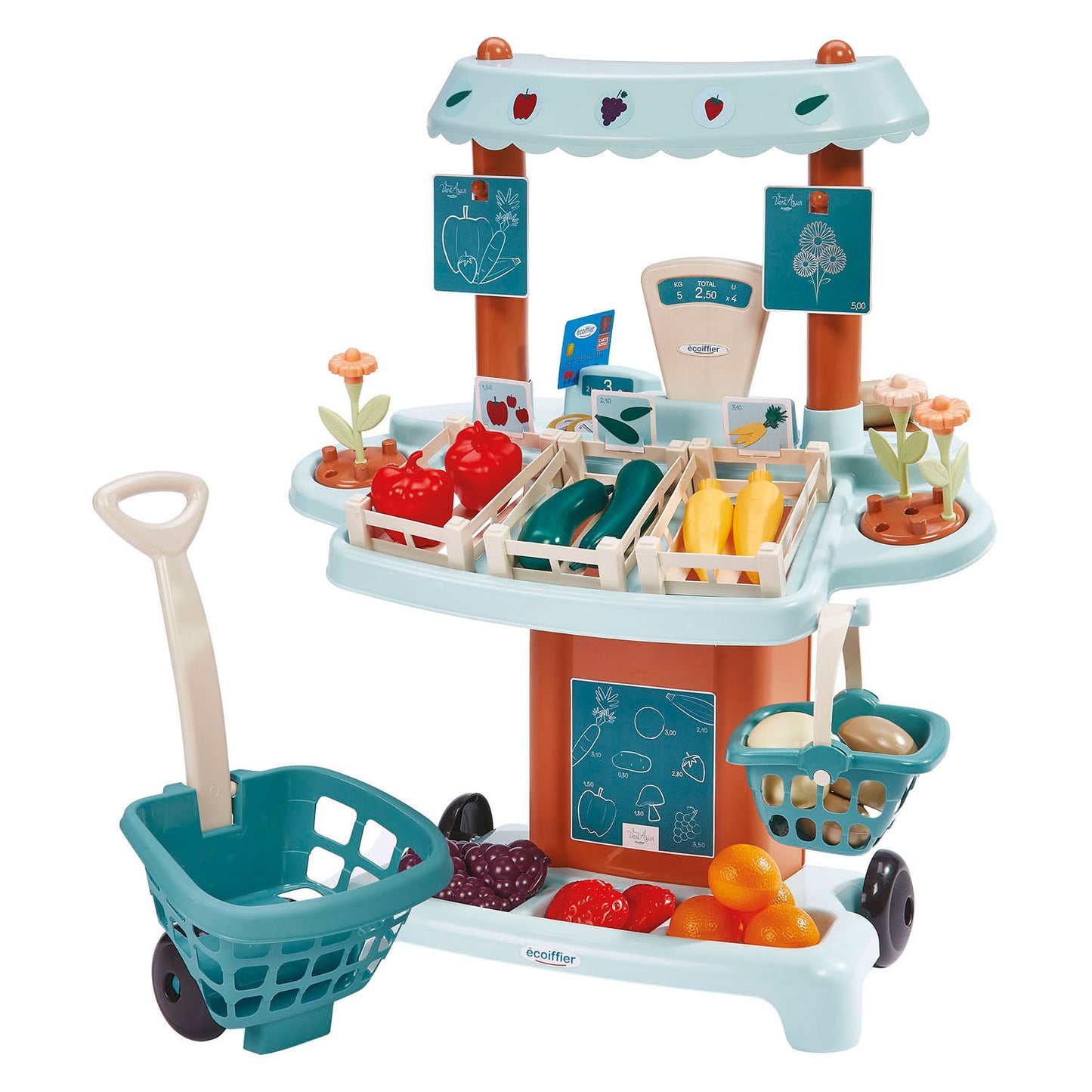 Étal de marché Ecoiffier - 41 pcs.