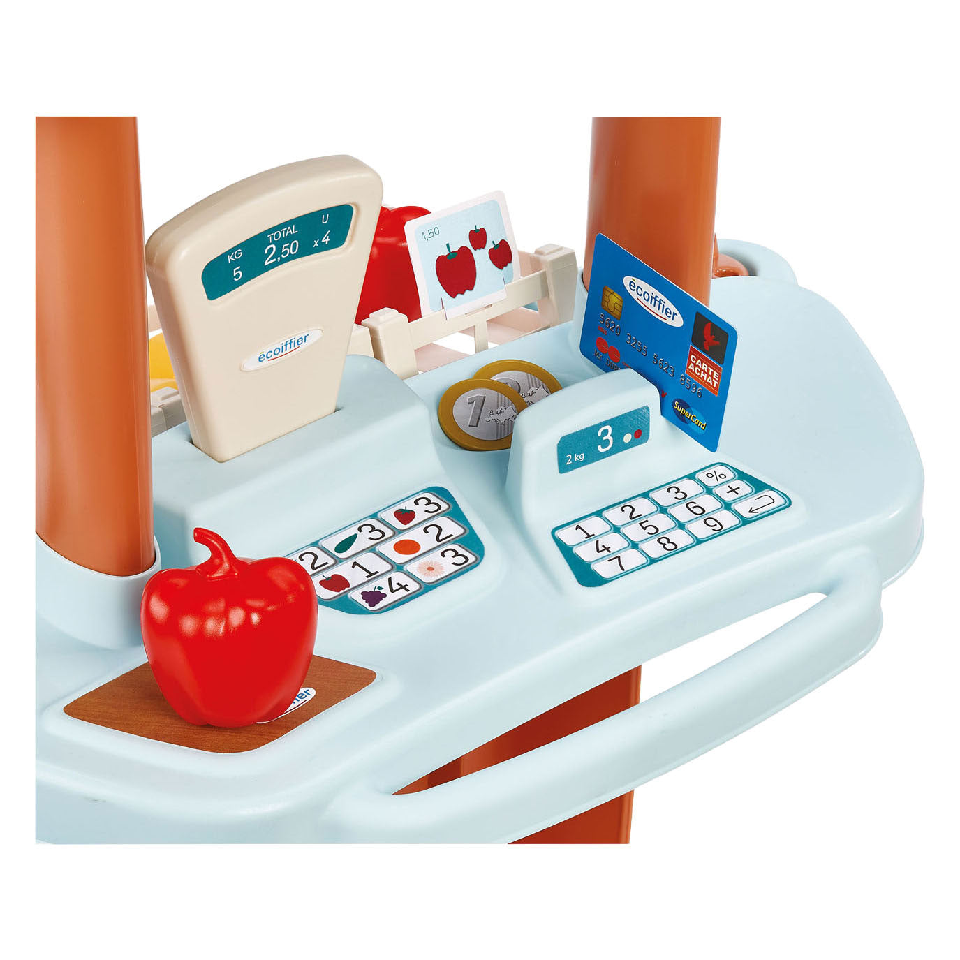Étal de marché Ecoiffier - 41 pcs.