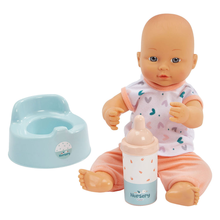 Chambre bébé 3en1 Ecoiffier avec poupon - 8 pièces.