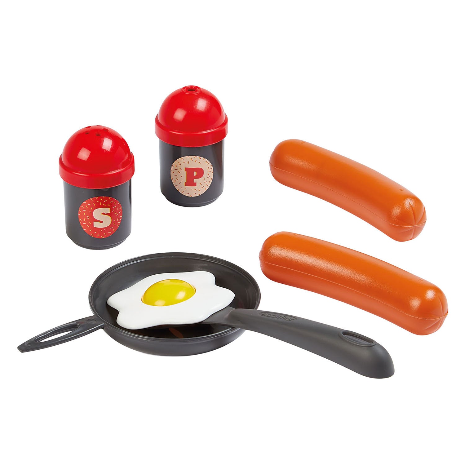 Set nourriture et vaisselle Ecoiffier - 100pcs.