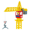 Ecoiffier abrick blocs de construction chantier avec grue avec 3 véhicules