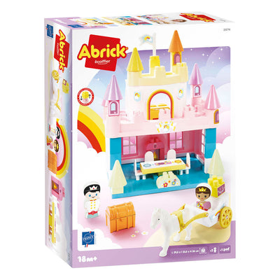 Ecoiffier Abrick blocs de construction château arc-en-ciel