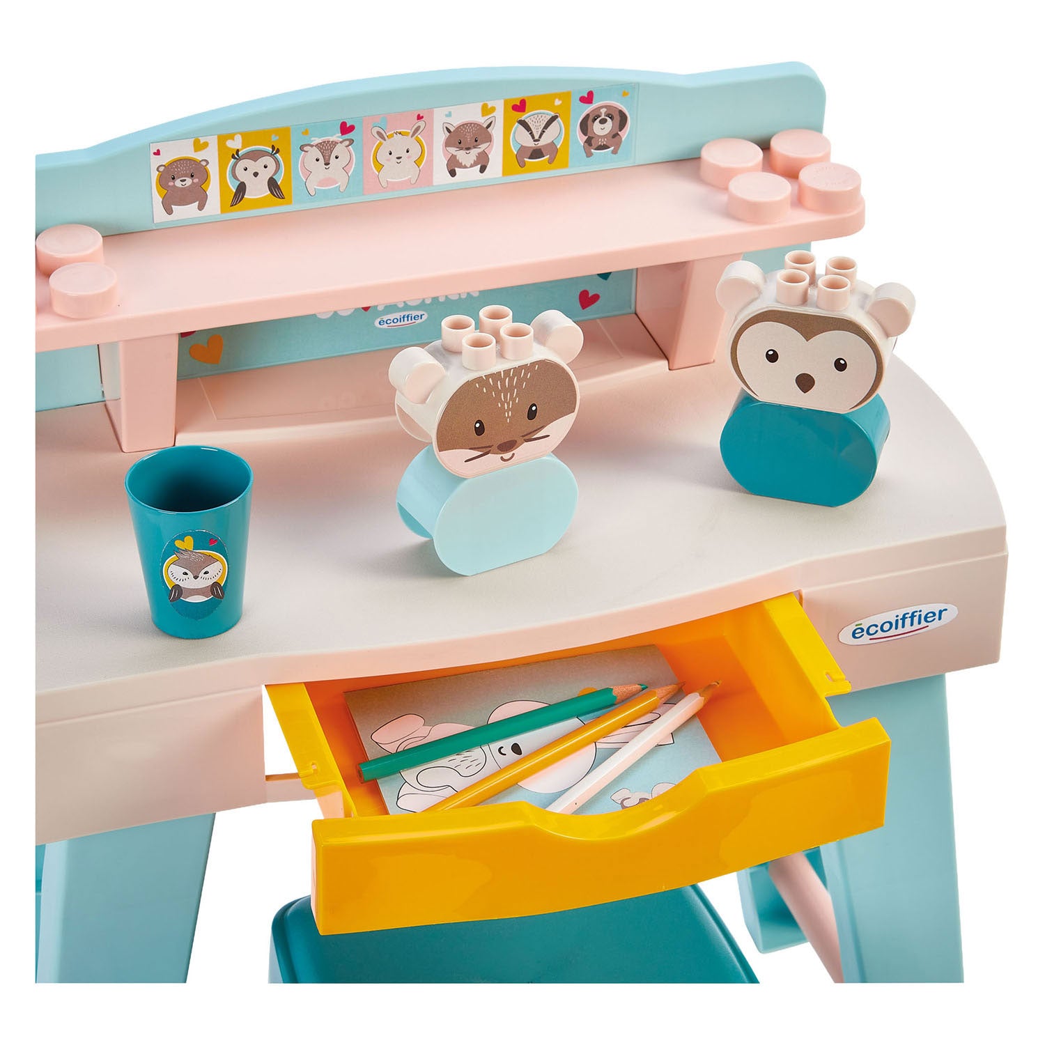 Ecoiffier mon premier bureau - 8 pcs.
