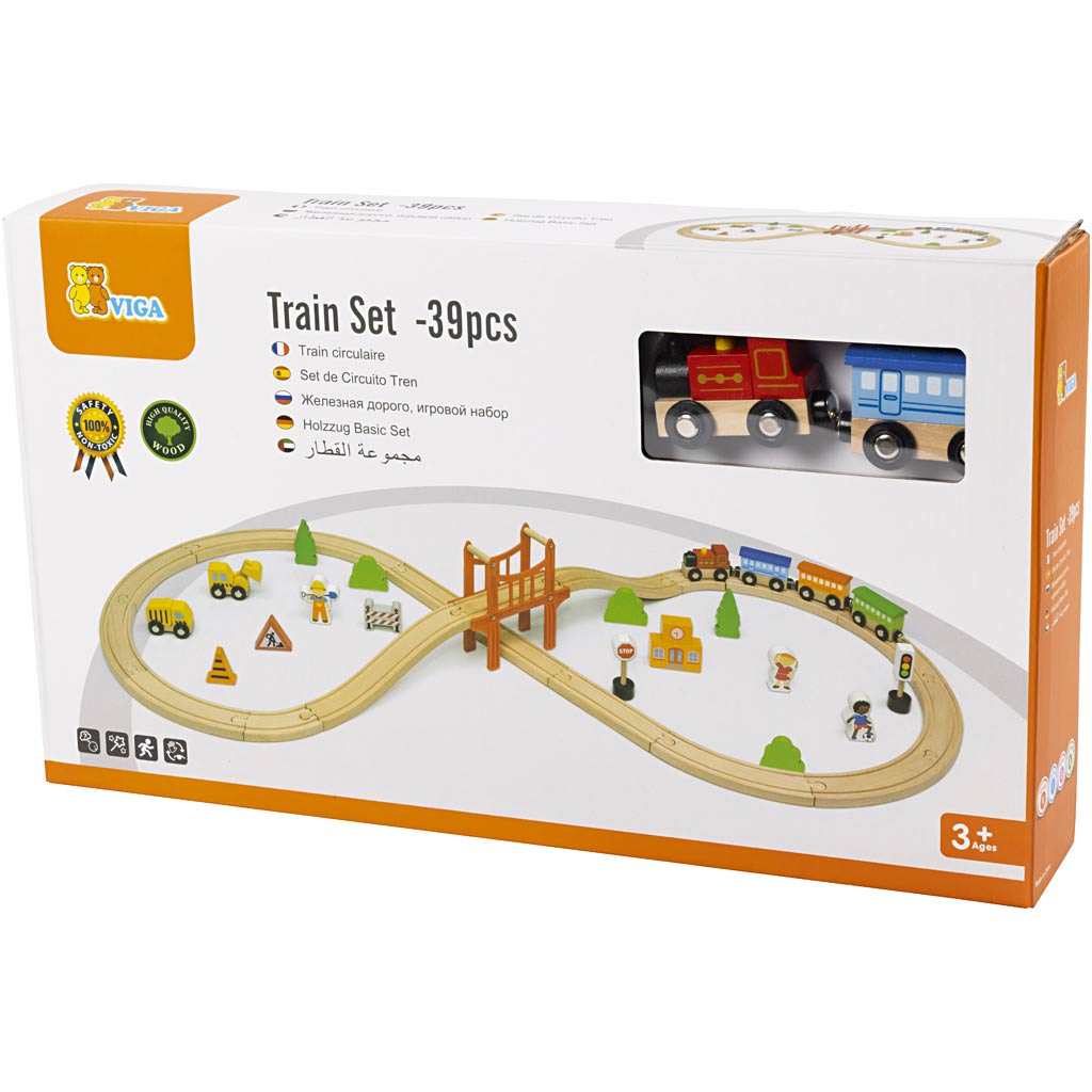 Coffret Viga figurine 8, 39 pièces 1 boîte