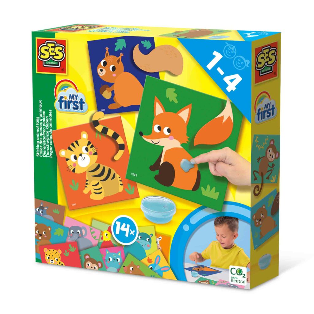 Ses My First - Pet Animal Tails avec 14 cartes
