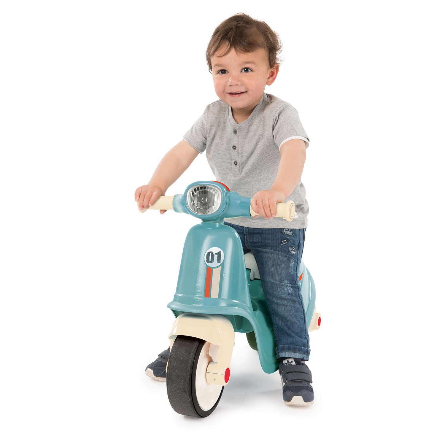 Smoby Scooter Ride sur le bleu