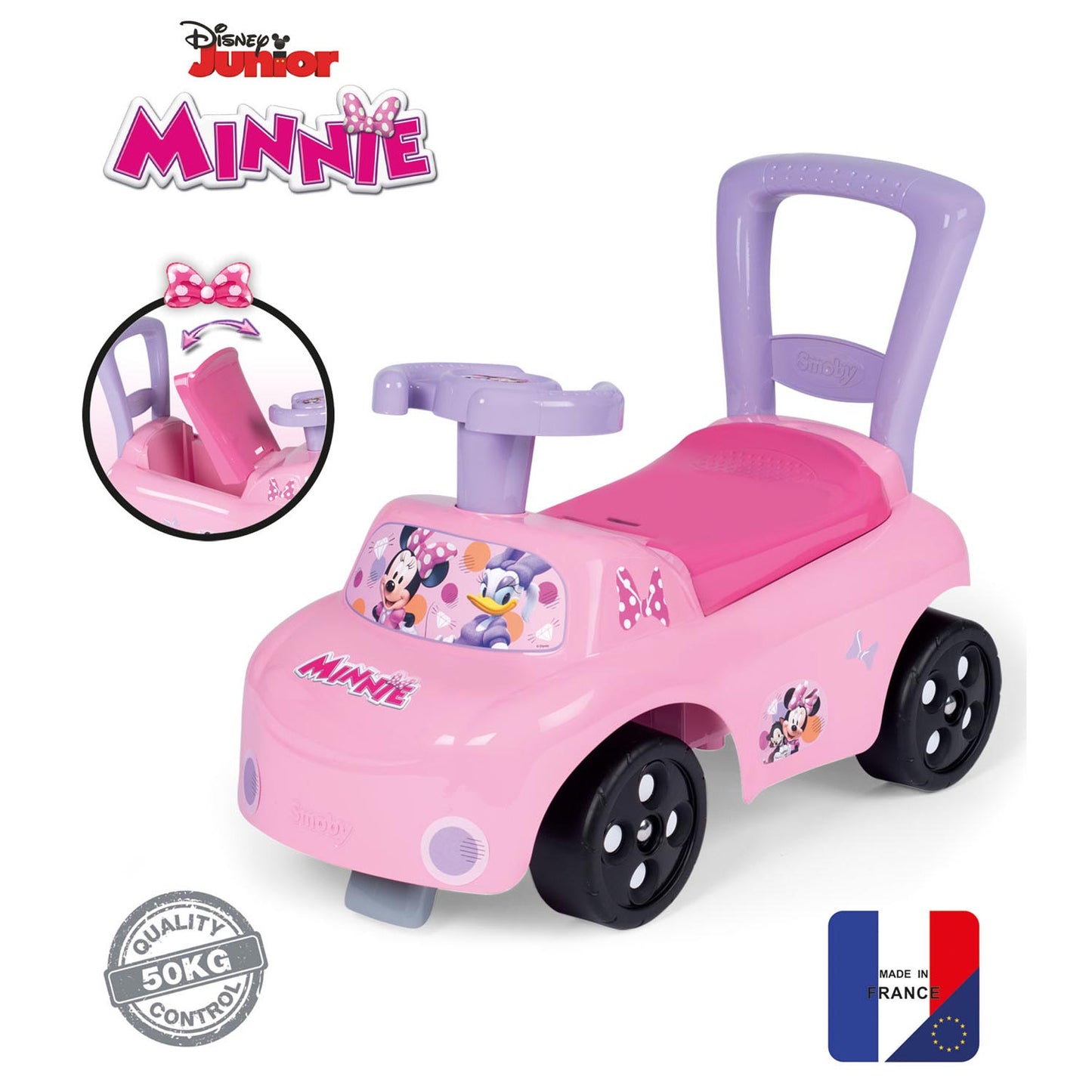 Smoby Minnie Auto Ride sur