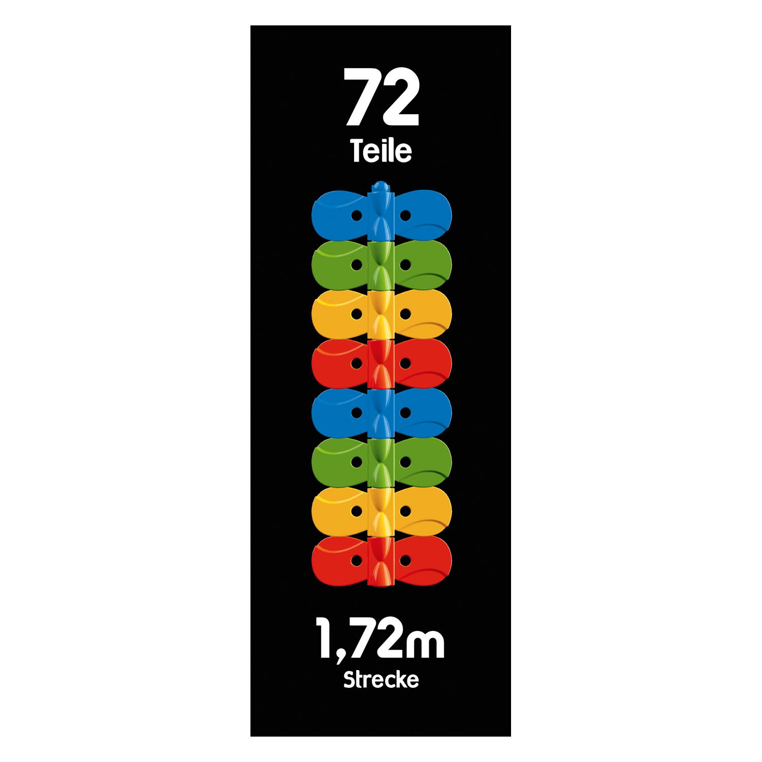 SMOBY FLEXTREME REFILL BAANDELEN, 72DLG.