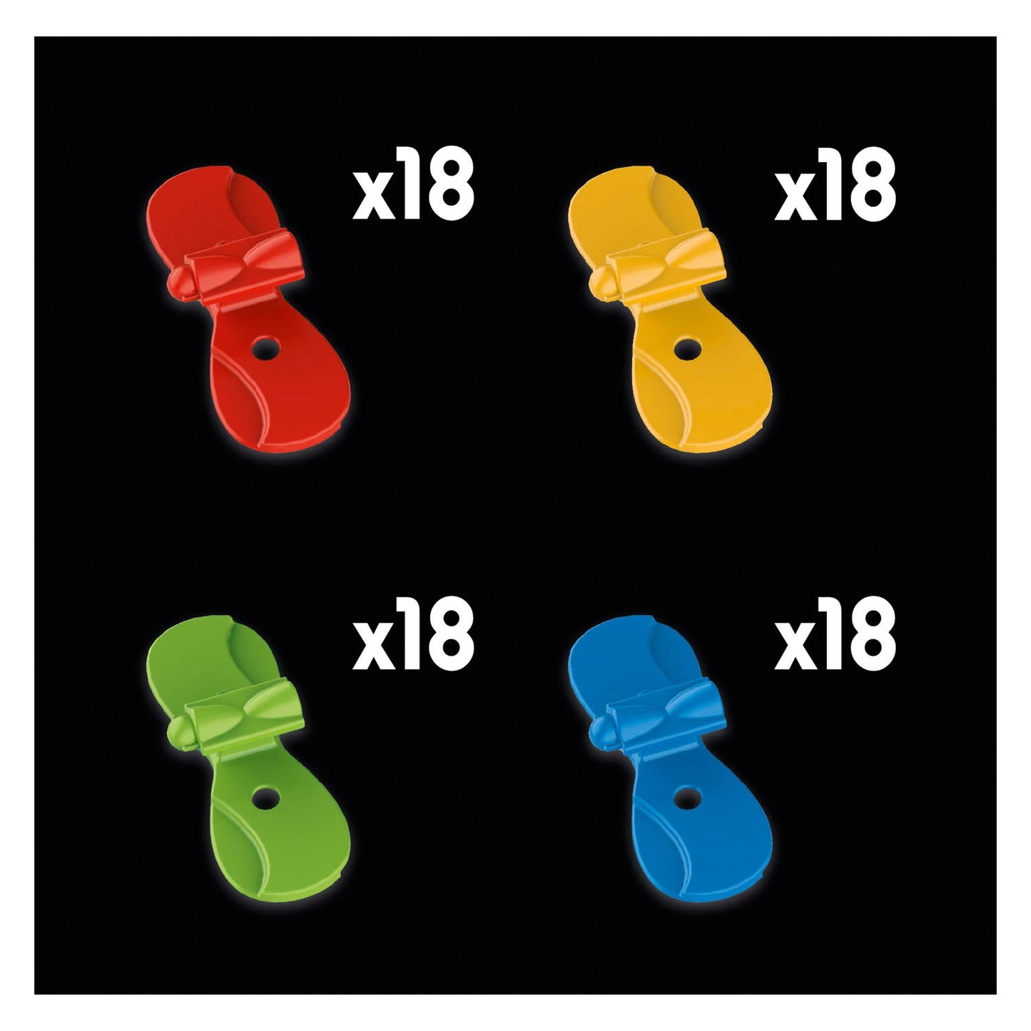 SMOBY FLEXTREME REFILL BAANDELEN, 72DLG.