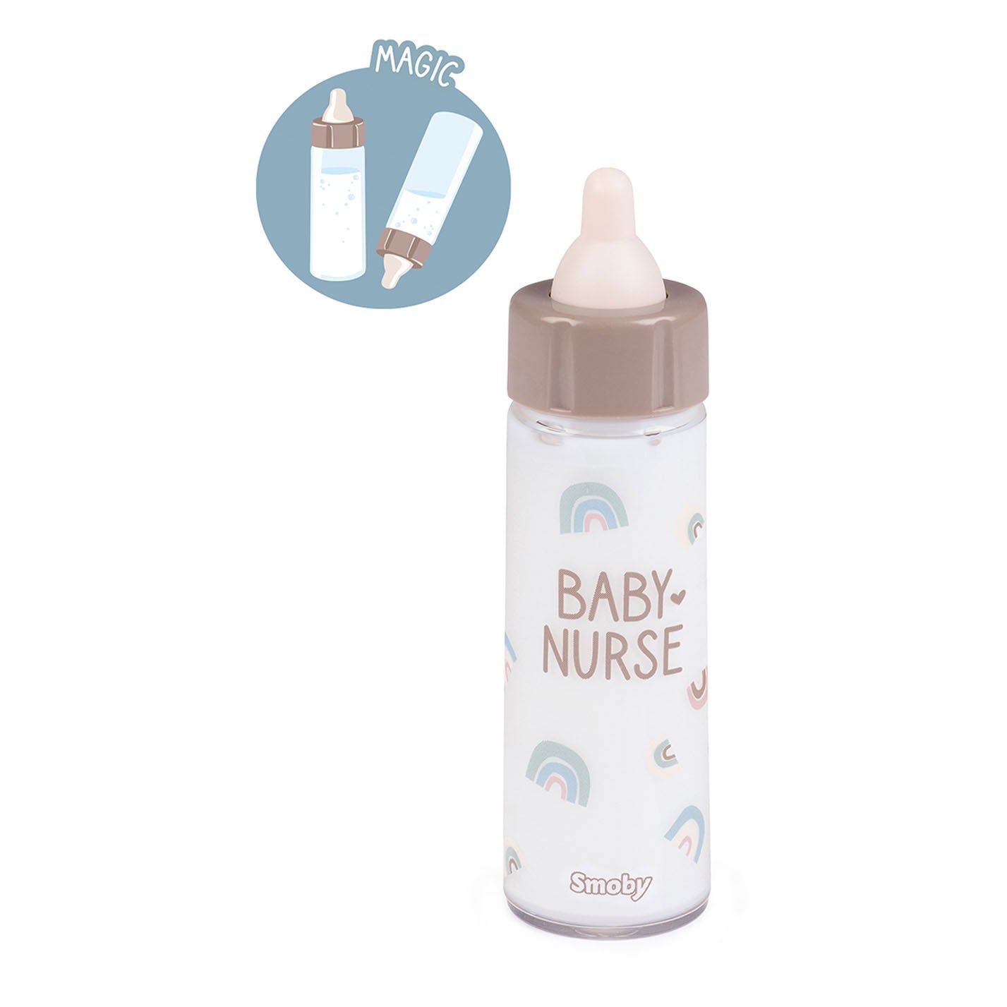 Smoby - Baby Nurse Magical Drinking Bottle