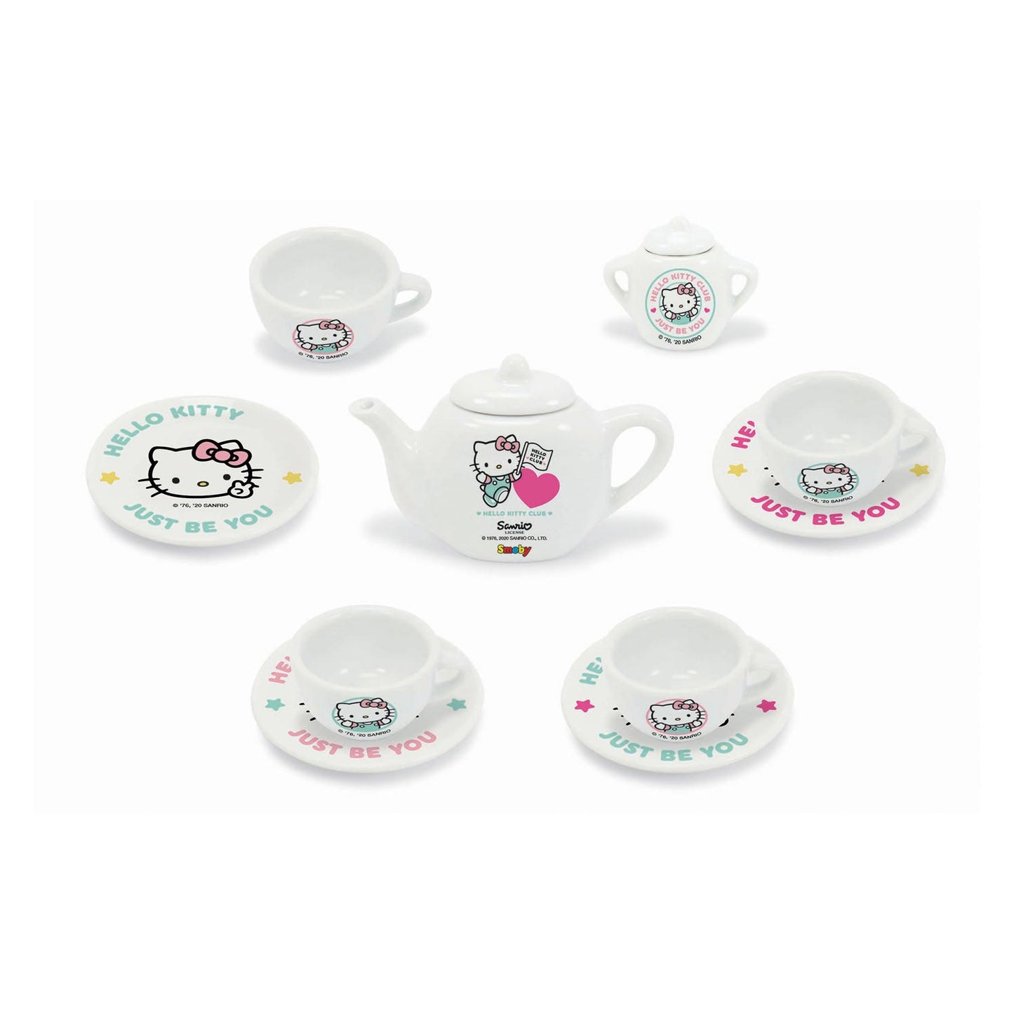 Smoby Hello Kitty Porcelain Tea set 12dlg.