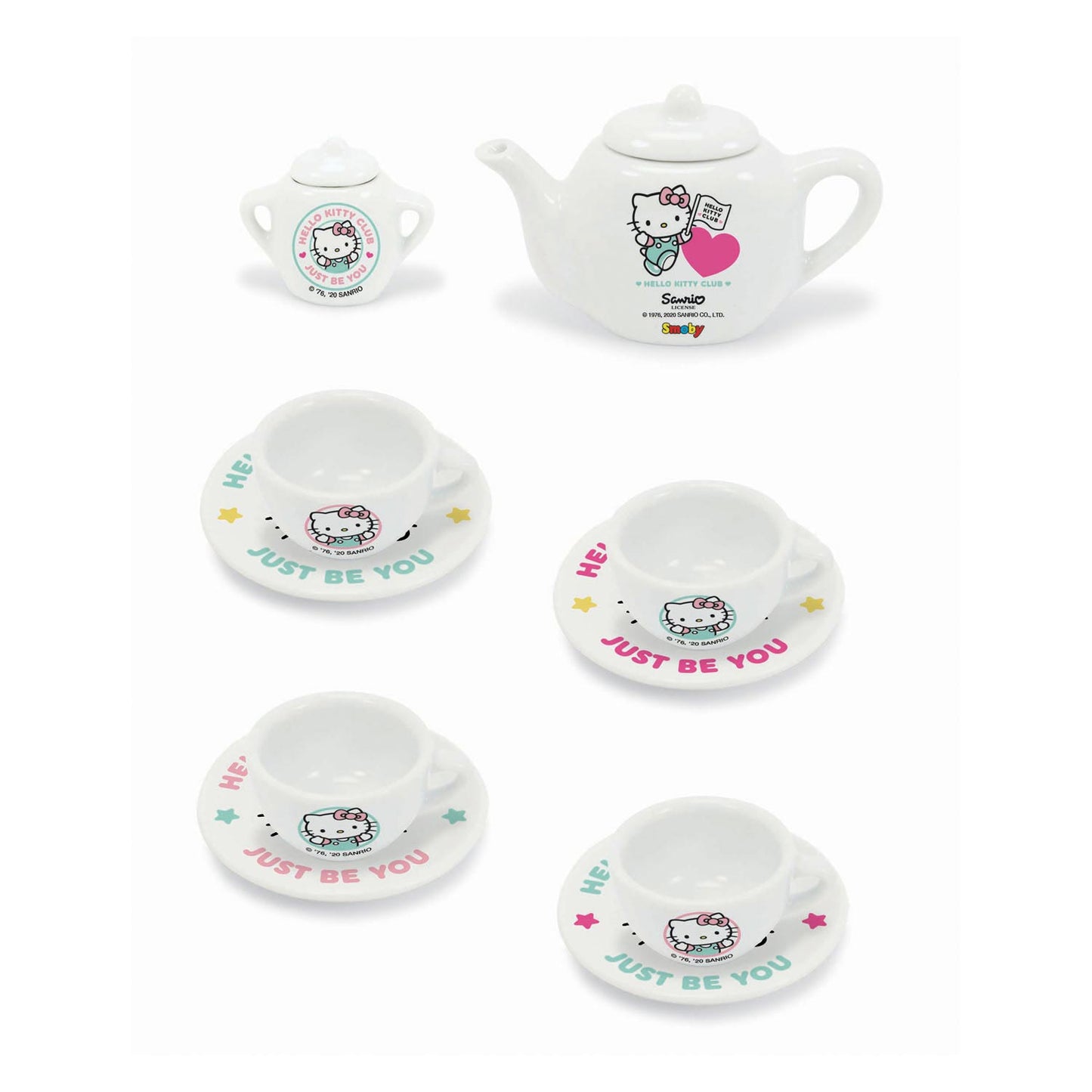 Smoby Hello Kitty Porcelain Tea set 12dlg.