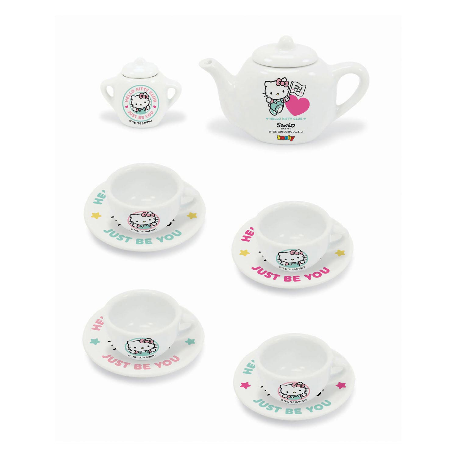 Smoby Hello Kitty Porcelain Tea set 12dlg.