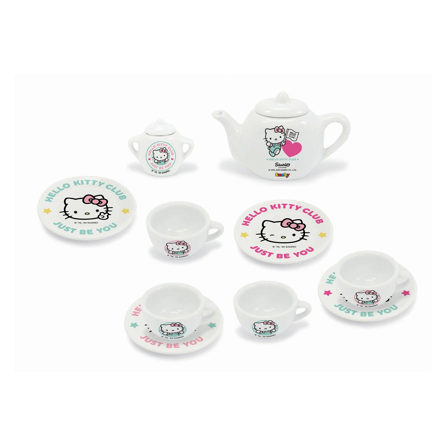 Smoby Hello Kitty Porcelain Tea set 12dlg.