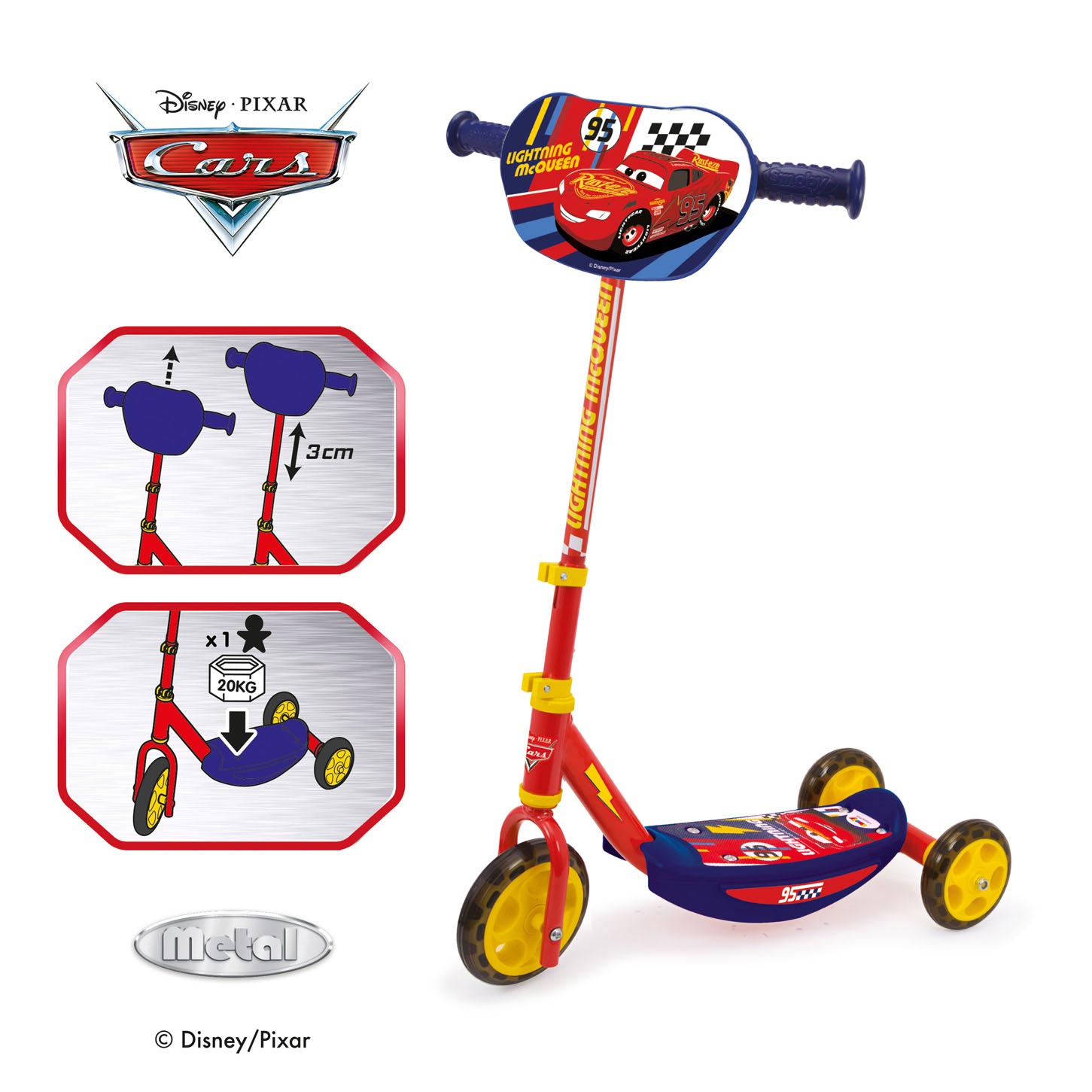 Smoby Smoby Scooter à 3 roues