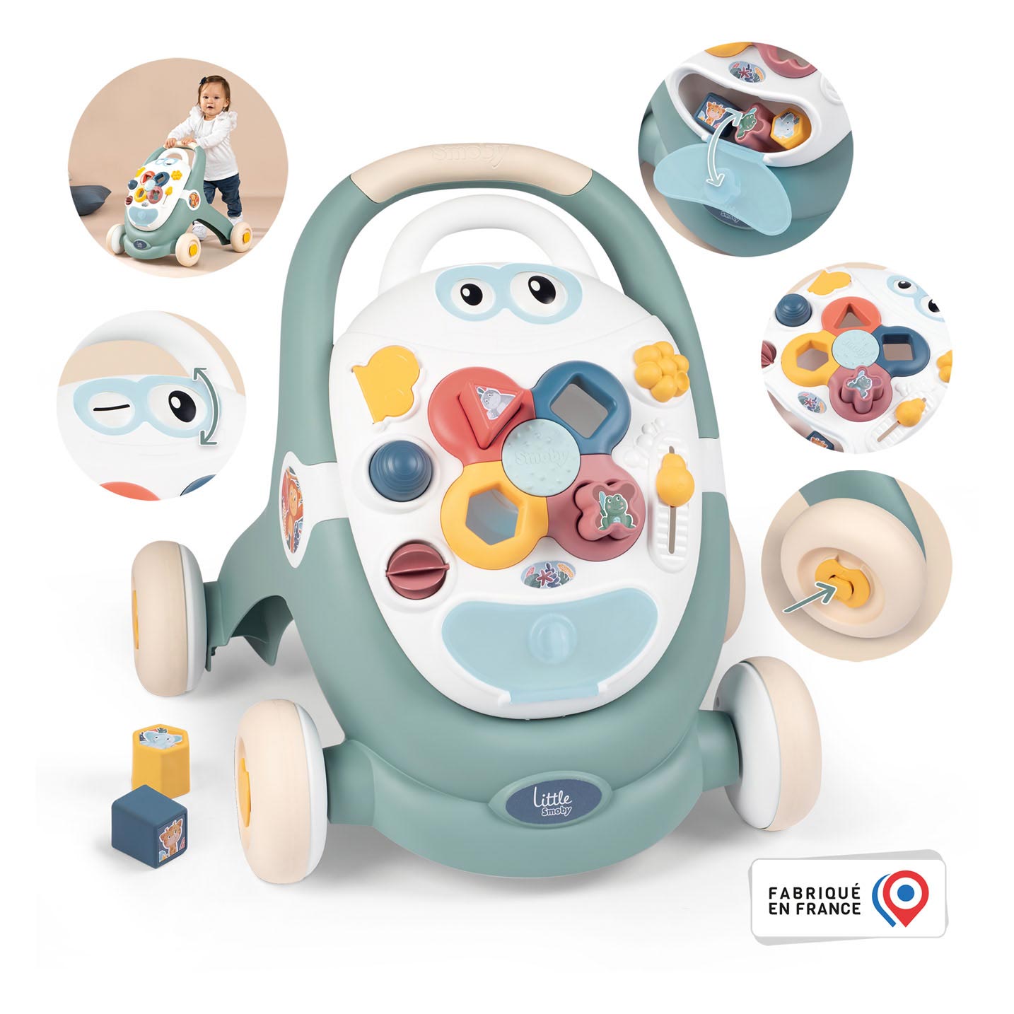 Smoby petit bébé 3in1