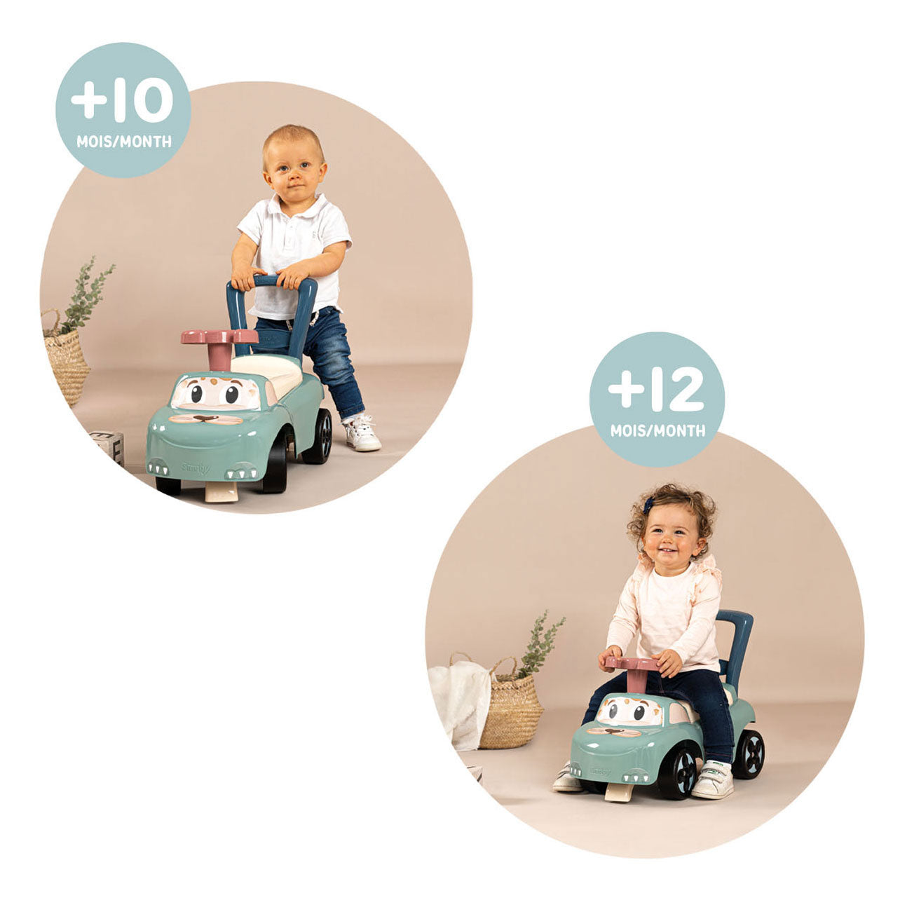 Smoby petite voiture de marche