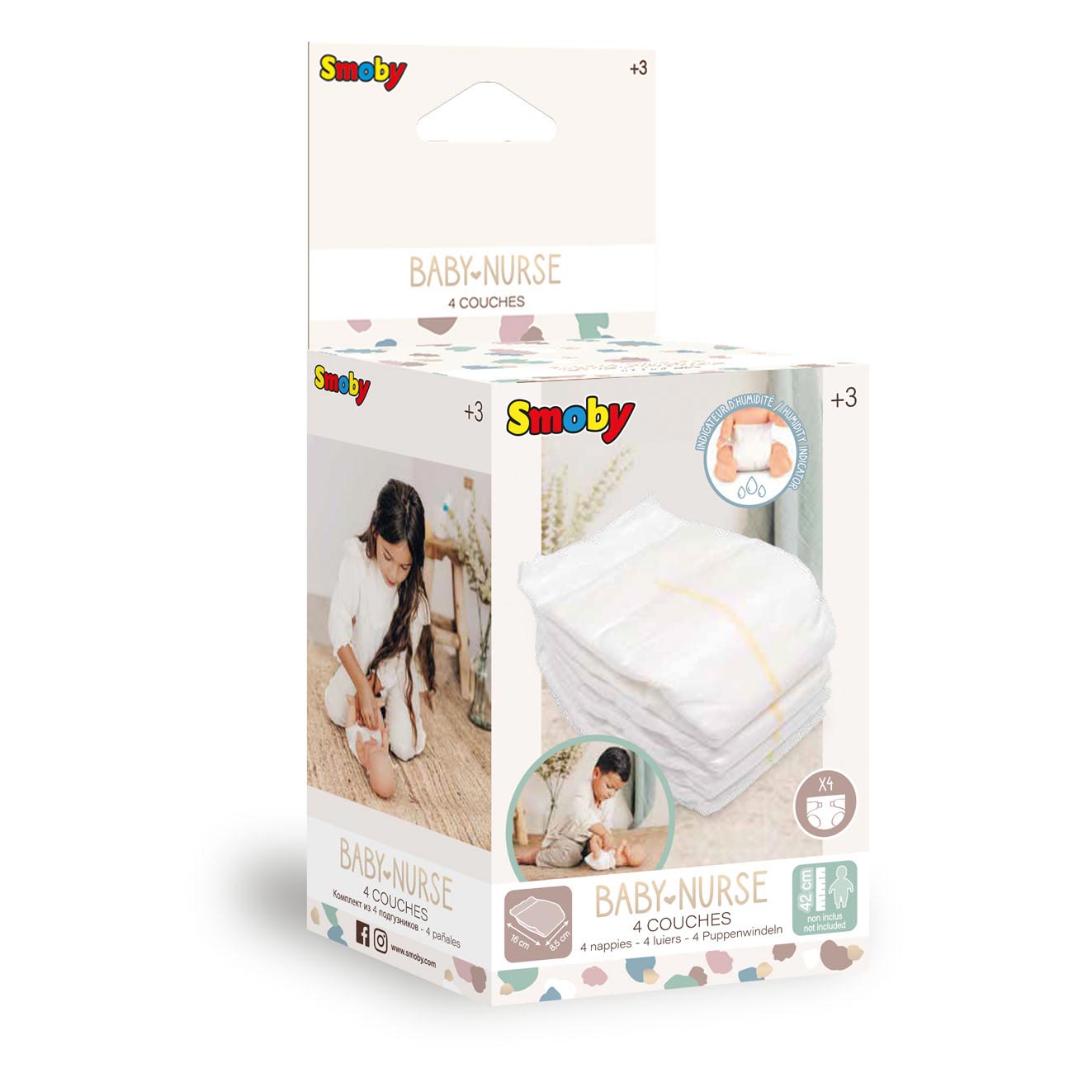 Smoby - Baby Nurse Climers 4 pièces