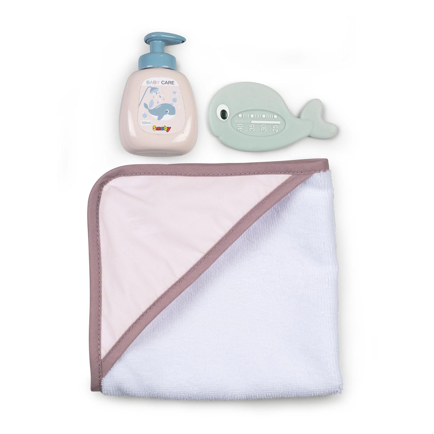 Smoby - Baby Nurse Bath avec fonctions et accessoires 3DLG.