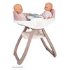 Smoby - chaise bébé infirmière pour bébé pour 2 poupées