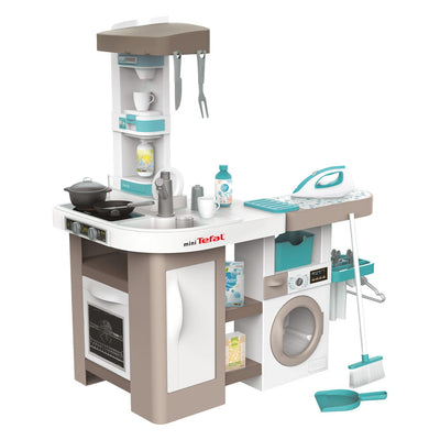 Smoby Tefal Kitchen avec station ménage 36dlg.