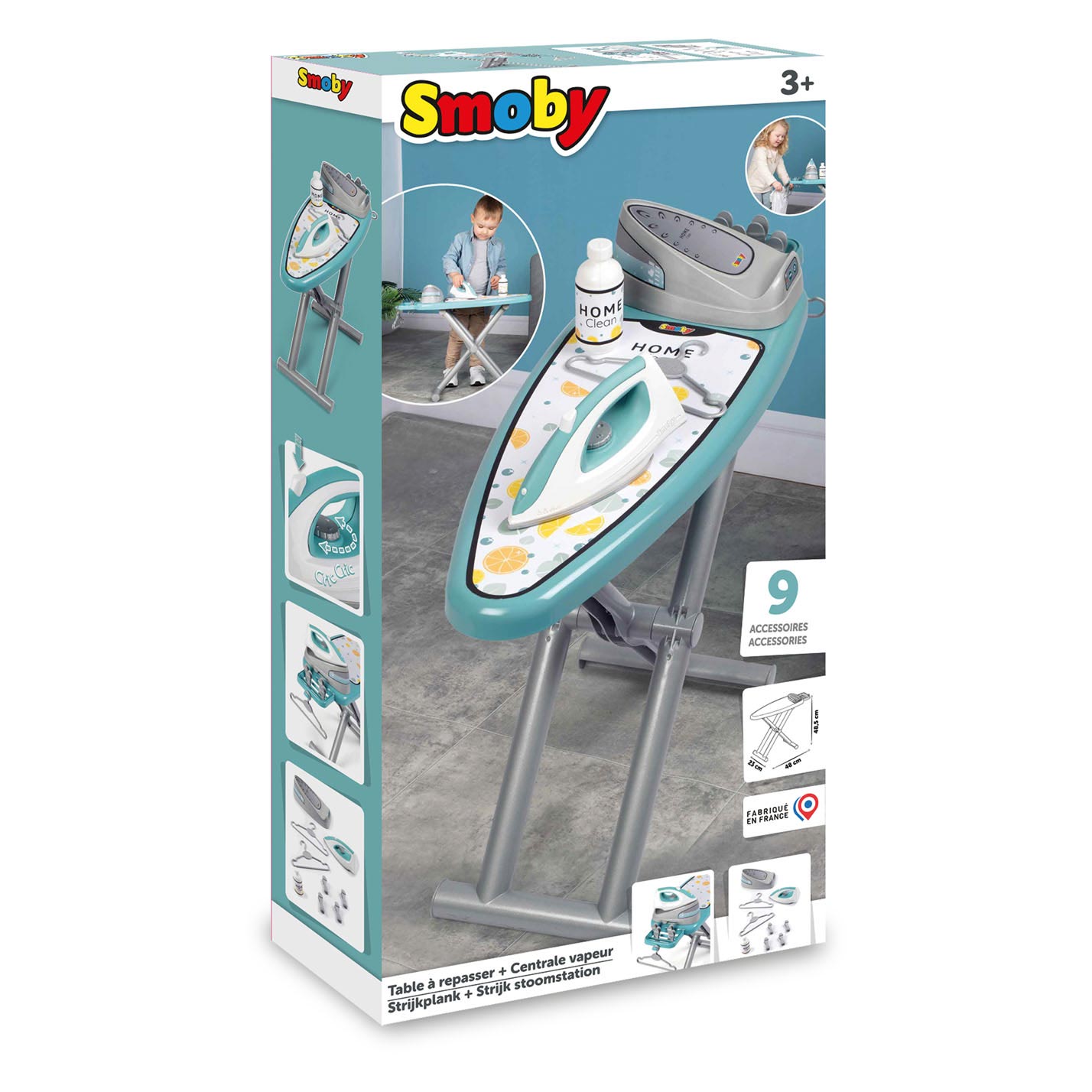 Smoby Ironing Board avec Iron 9-Chice