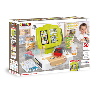 Smoby Kassa avec accessoires 30dlg.