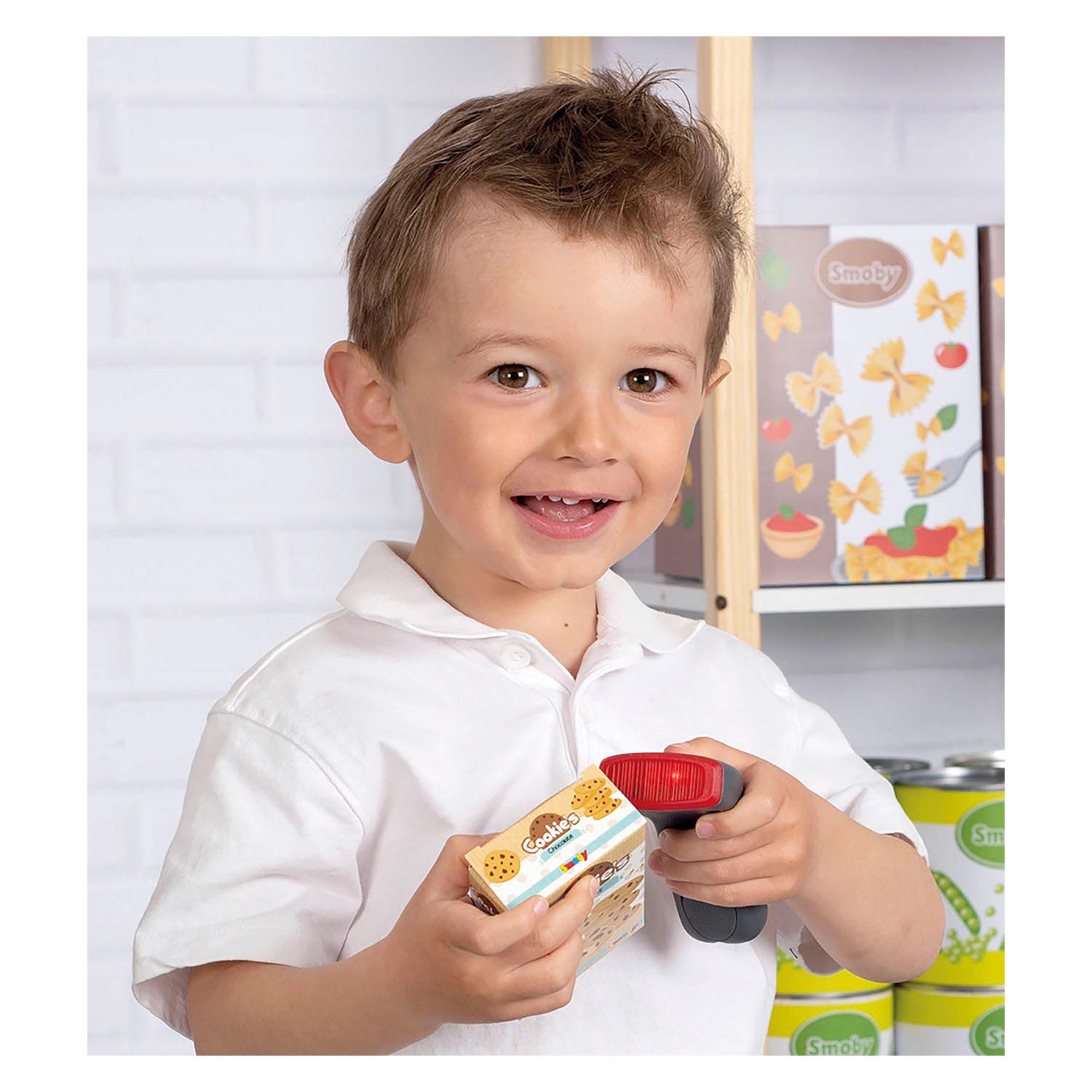 Smoby Kassa avec accessoires, 30dlg.