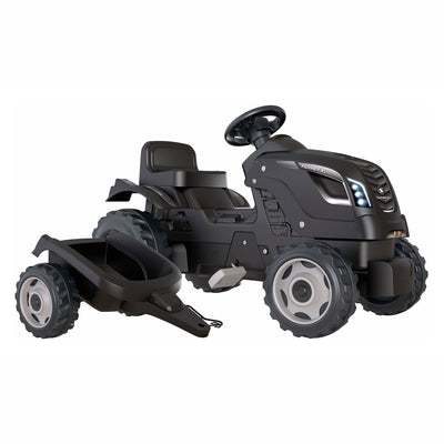 Smoby Farmer XL Stepractor avec remorque noir