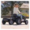 Smoby Farmer XL Stepractor avec remorque noir