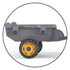Smoby Stronce plus fort tracteur à pédale avec gris remorque