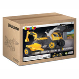 Smoby Builder Max Excavator Tracteur avec remorque jaune - afbeelding 2