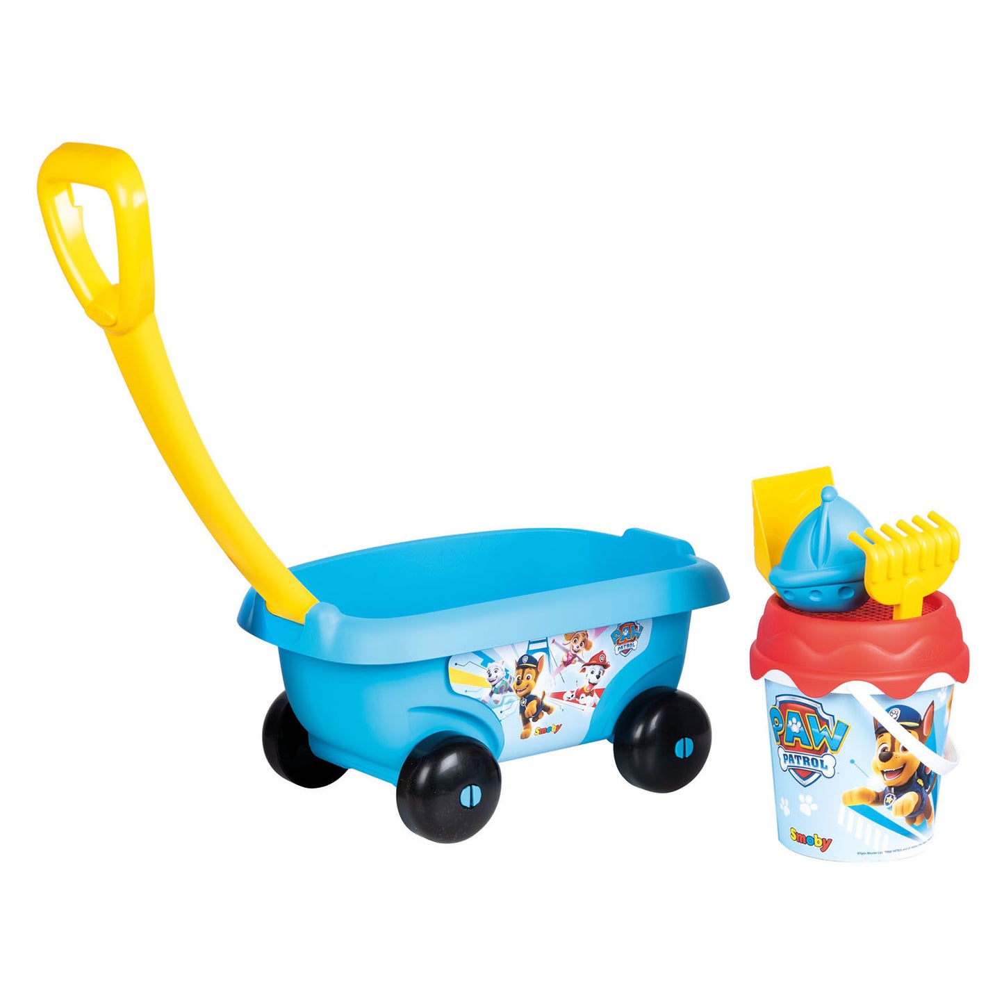 Smoby Beach set avec Bolderkar Paw Patrol, 5dlg.
