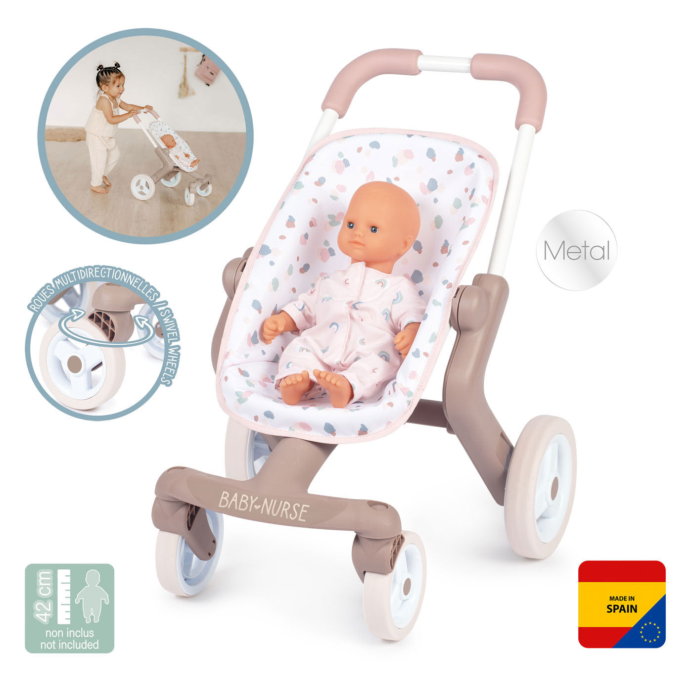 Smoby - Baby Nurse Doll Truck