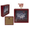 Ootb tirelire en bois date nuit fonds 20x20cm