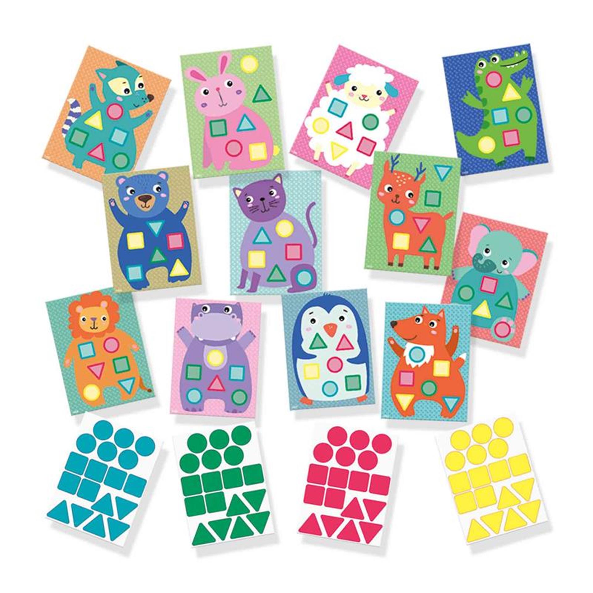 Ses My First - Sticker Mosaïques avec 72 autocollants