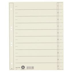 Onglets leitz jaune chamois carton kraft a4 100 pièces