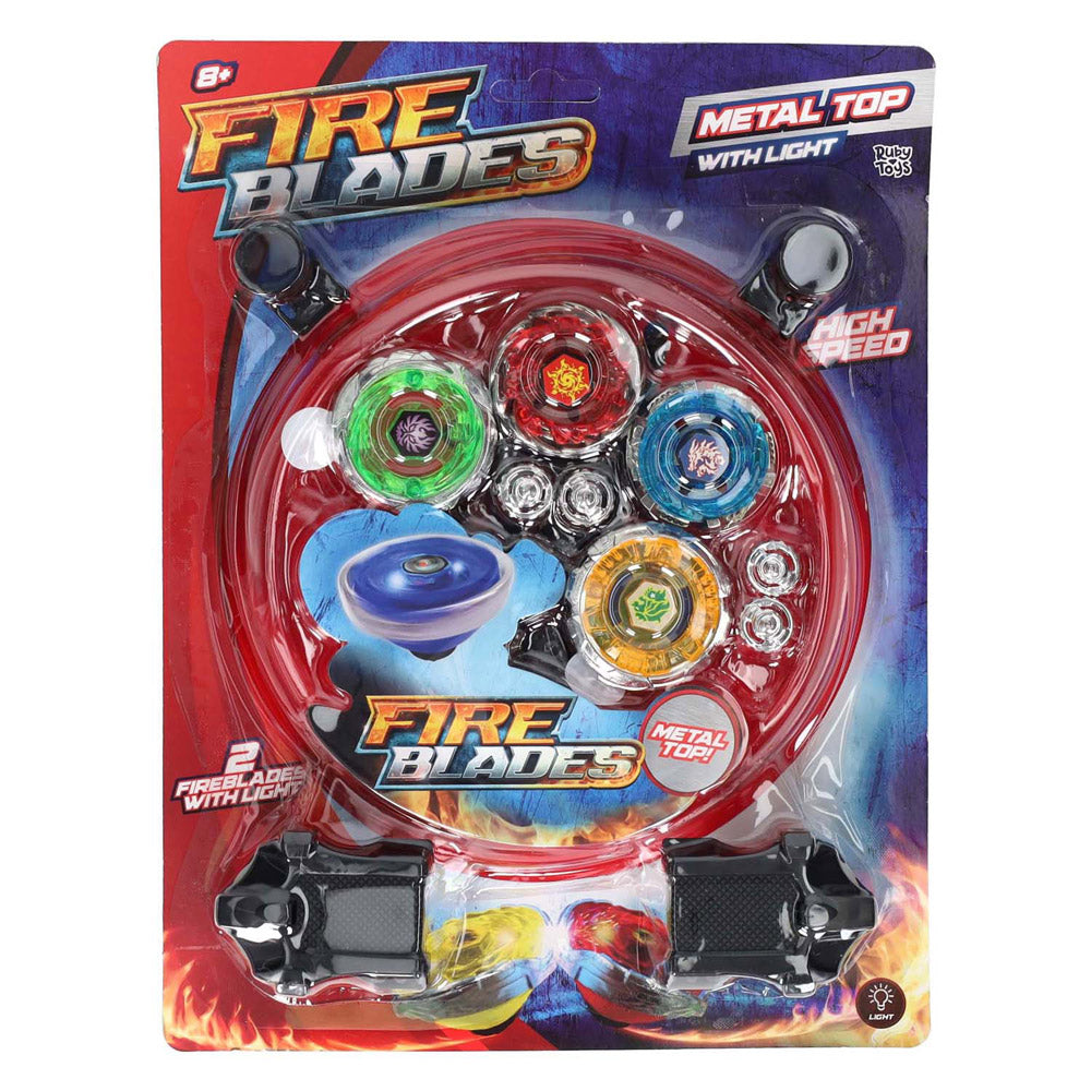 Stade Fireblade avec 4 toupies de combat