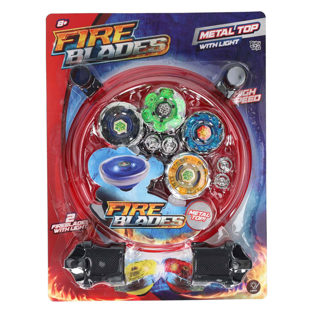 Stade Fireblade avec 4 toupies de combat