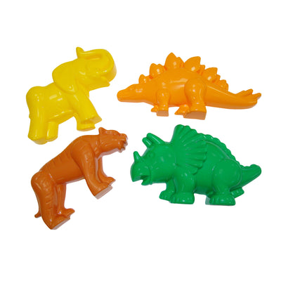 Toys Cavallino Cavallino Sand Shape Set Dino's and Wild Animaux