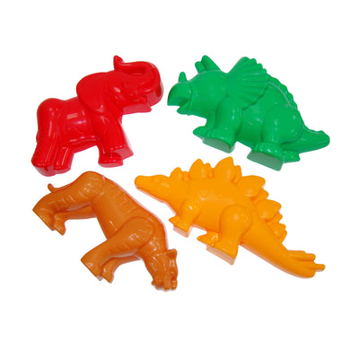 Toys Cavallino Cavallino Sand Shape Set Dino's and Wild Animaux