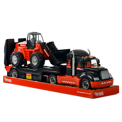 Mammoet Toys Cavallino Mammoet Torpedo Truck avec excavateur
